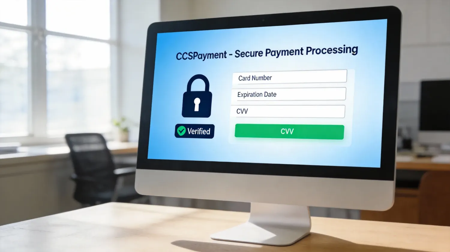 CCSPayment legitimate website interface